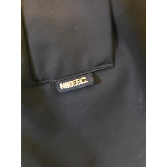 Nike Vitoria F.C Footbol Soccer Jacket Black Men Size Small Long Full Zip Rain - Picture 3 of 12